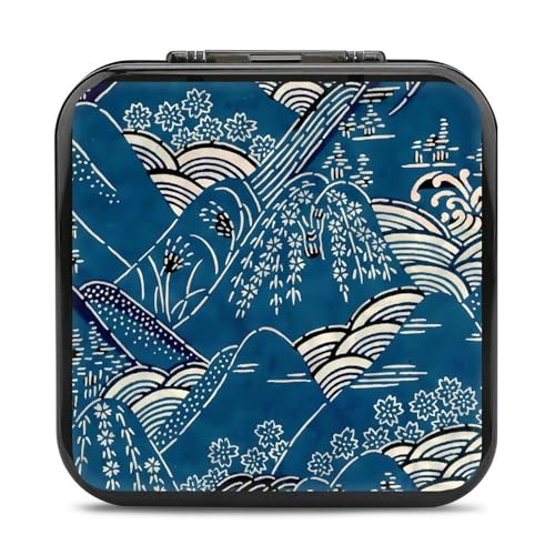 ニョロニョロ柄 Switch用ゲーム機用カセットケース スイッチ保護カバー 収納バッグ Switch対応ハードケーススイッチ 防塵 防汚 防水 耐衝撃 24枚収納ジョイコン全面保護 着脱簡単