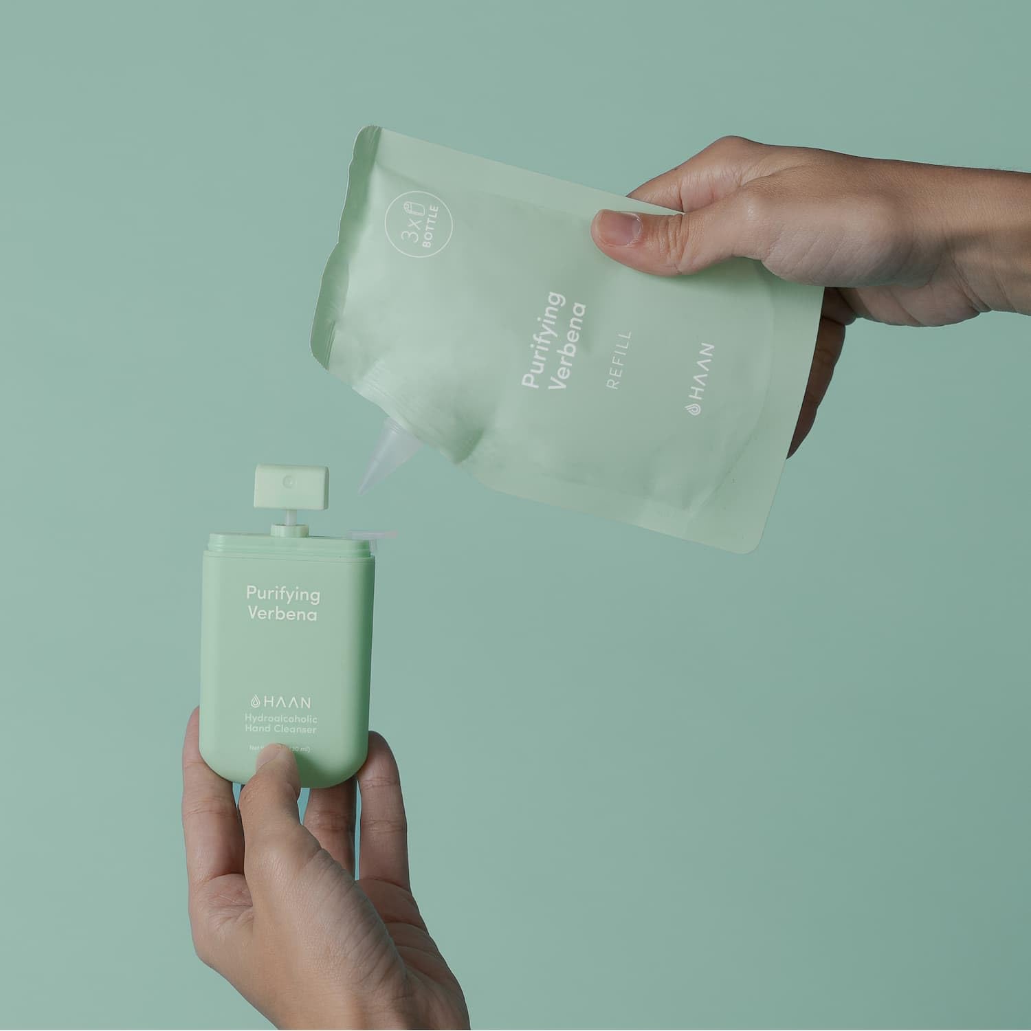 HAAN Spray hidratante para manos con aloe vera (pack de 10) – 10 unidad por fragancia: Purifying Verbena