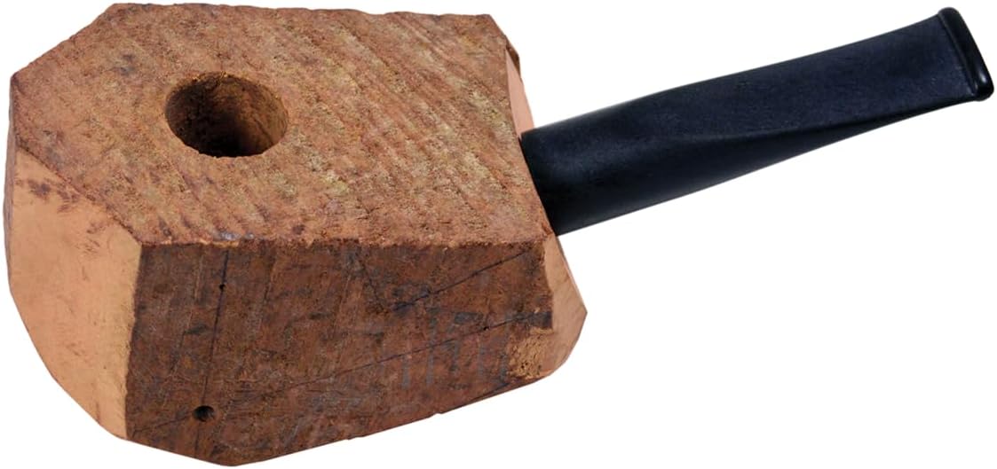 Briar Wood Pipe Block, Briar Wood Block, DIY Pipe Design, Pre-Drilled For Perfect Pipe