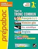  Prépabac Tout le tronc commun 1re générale Bac 2022: nouveau programme de Première