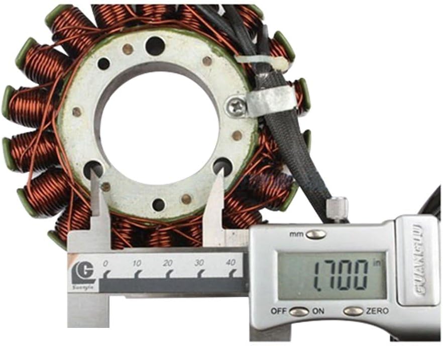GOOFIT 18 Poles Magneto Stator Coil Replacement for 250cc 260cc CN250 CH250 Elite Roketa Water Cooled Engine ATV Scooter Engine