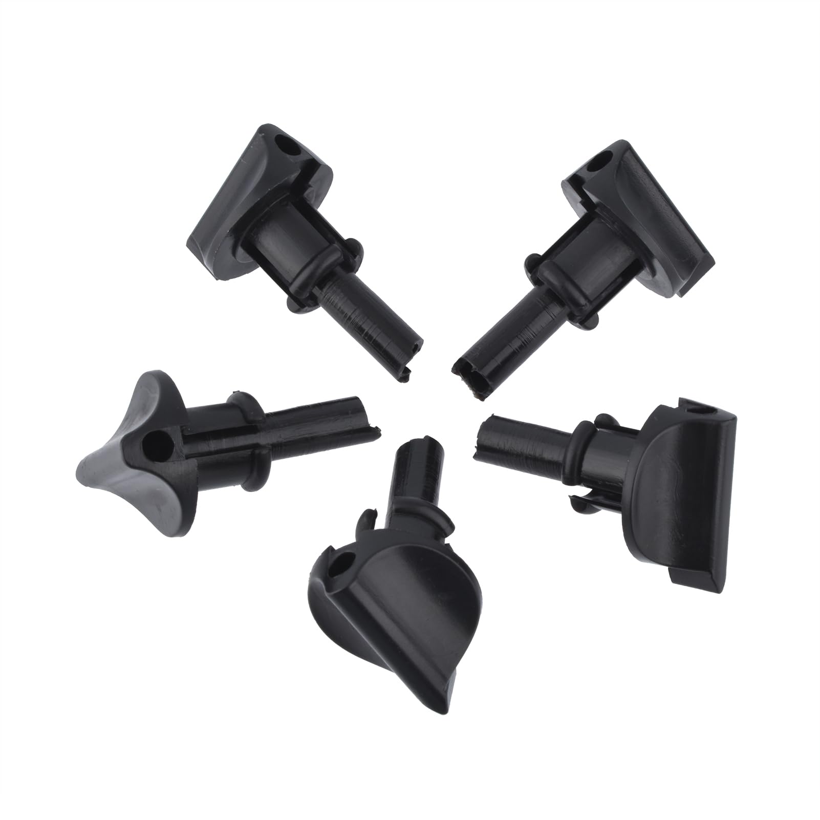 Cancanle Black 5 Pieces Choke Lever Knob For Stihl Fs120 Fs200 Fs250 Fs300 Fs350 Fs400 Fs450 Fs480 Fr350 Fr450 Fr480
