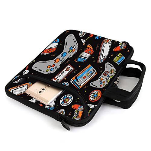 13.3" Laptop Bag Adjustable Shoulder Strap with Handle Accessory Pocket fits 11.6" 12" 12.1" 13" 13.3" Laptops (Games)3