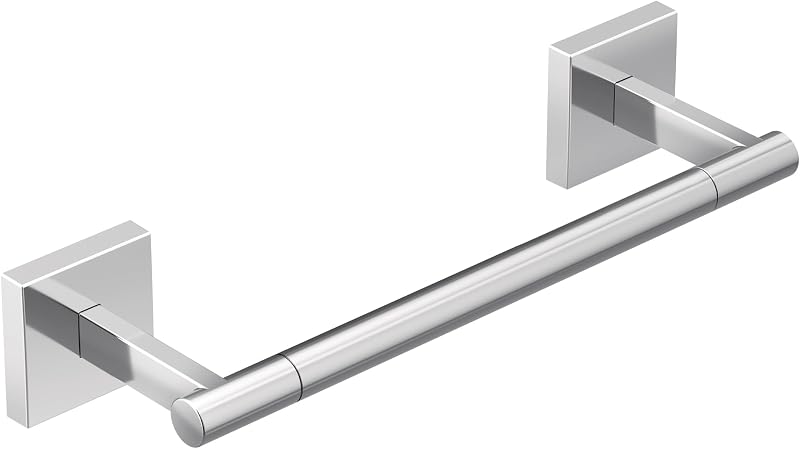 Triva BP1886CH - Toallero de baño cromado de 9 pulgadas