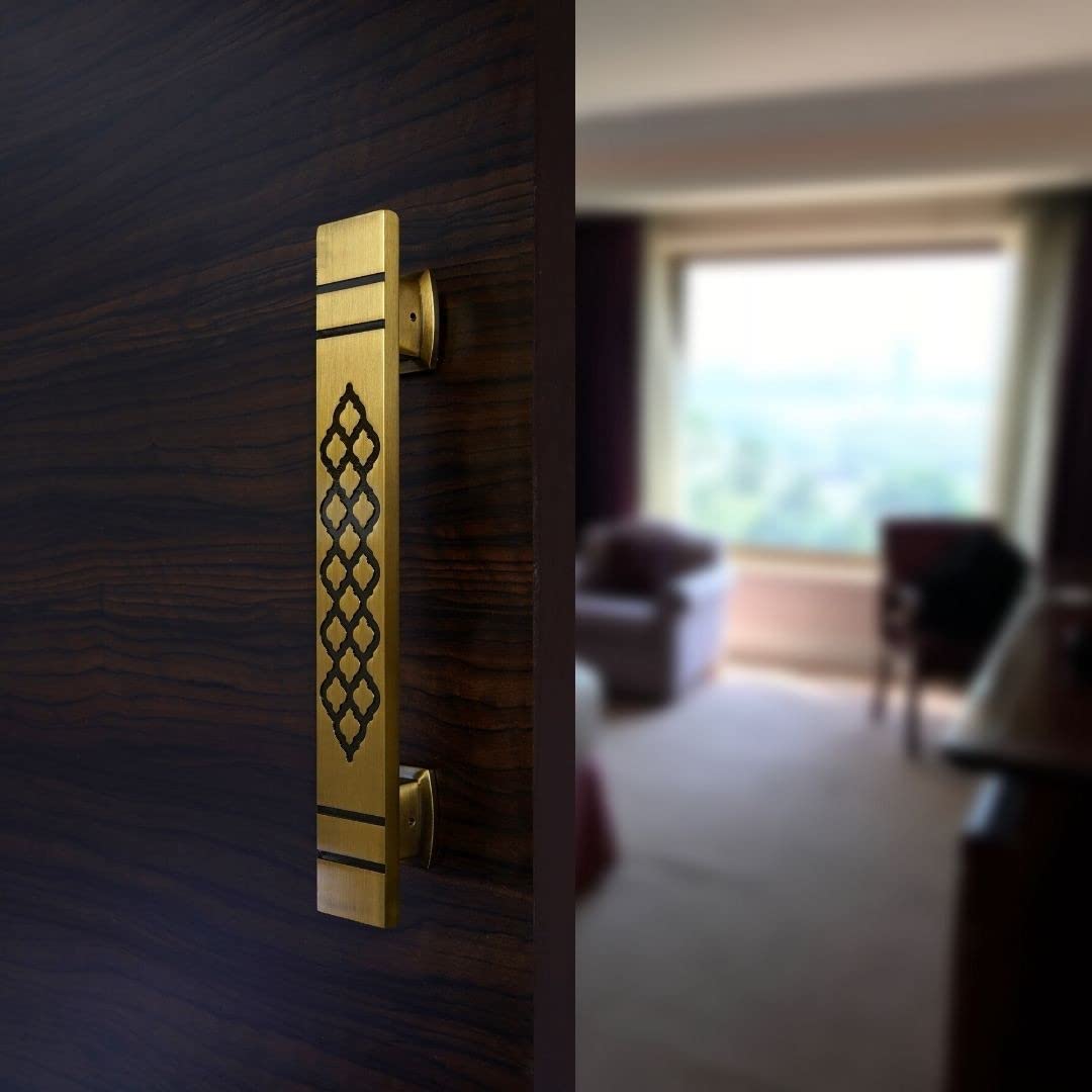 INKART� Antique Finish Door Handles for Main Door/Main Door Handle/Door Handle/Handle for Hotel/Bedroom (Gold Color) (DH15) (B0C2CJY4YV) Amazon Price History, Amazon Price Tracker