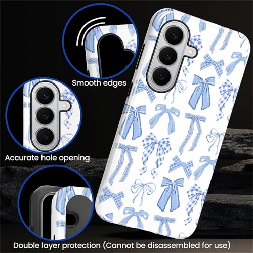 Coque Samsung Galaxy S26 Plus protection silicone résistant aux chocs rigide bleu