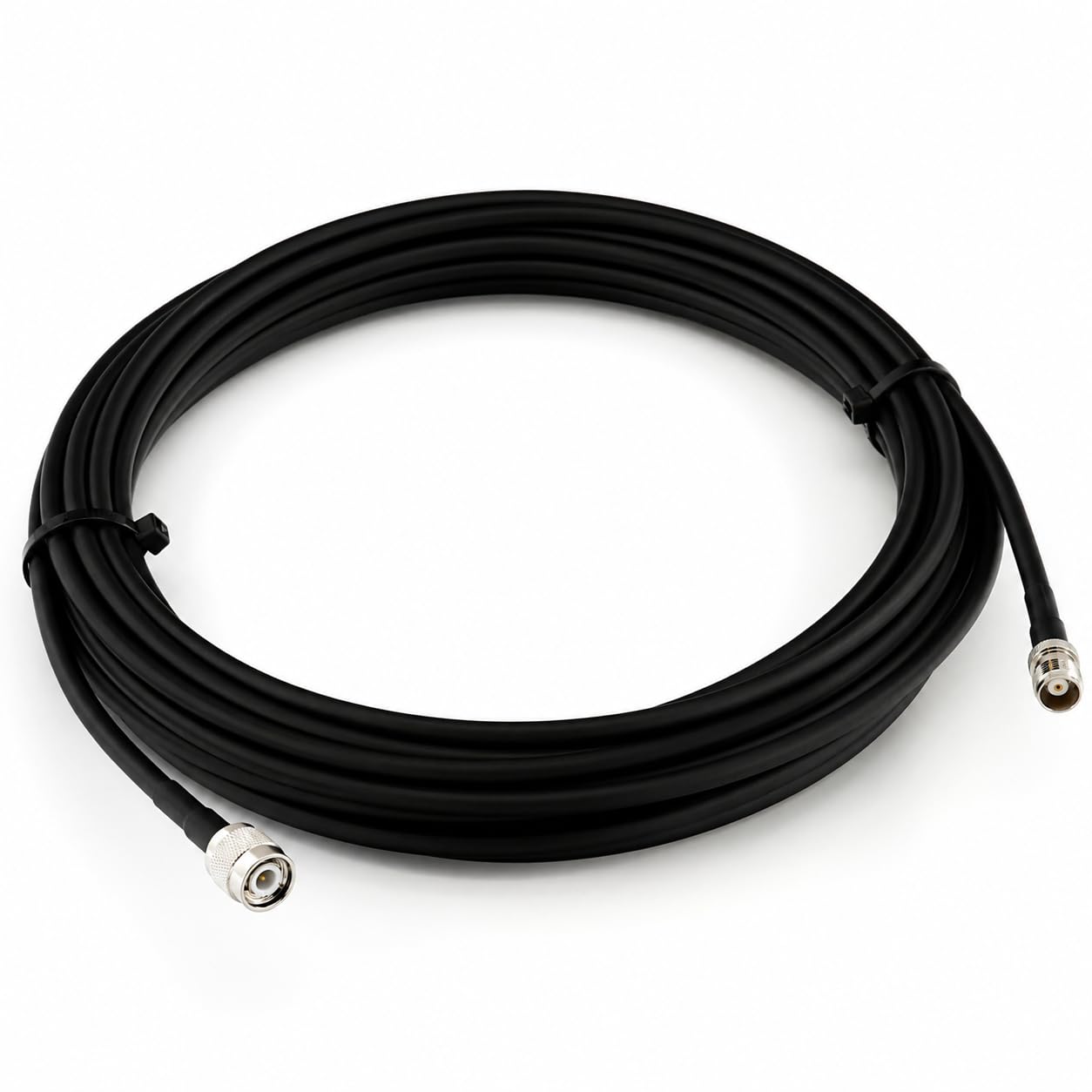 25 m BNC Stecker auf BNC Buchse UHF RG8X CB Koaxialkabel — BNC Stecker auf Buchse Koaxial-Verlängerung 50 Ohm — für HAM CB Funk Antenne SWR-Meter Amateurfunk Kurzwelle RF