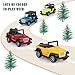 Pull Back Vehicles Toys,4 PCS Model Vehicles Toy Gifts for Baby Toddler Boys Girls
