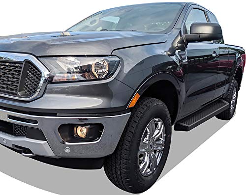 Estribos Tuxtreme Black compatibles Ford Ranger 2019-23 miniatura 6