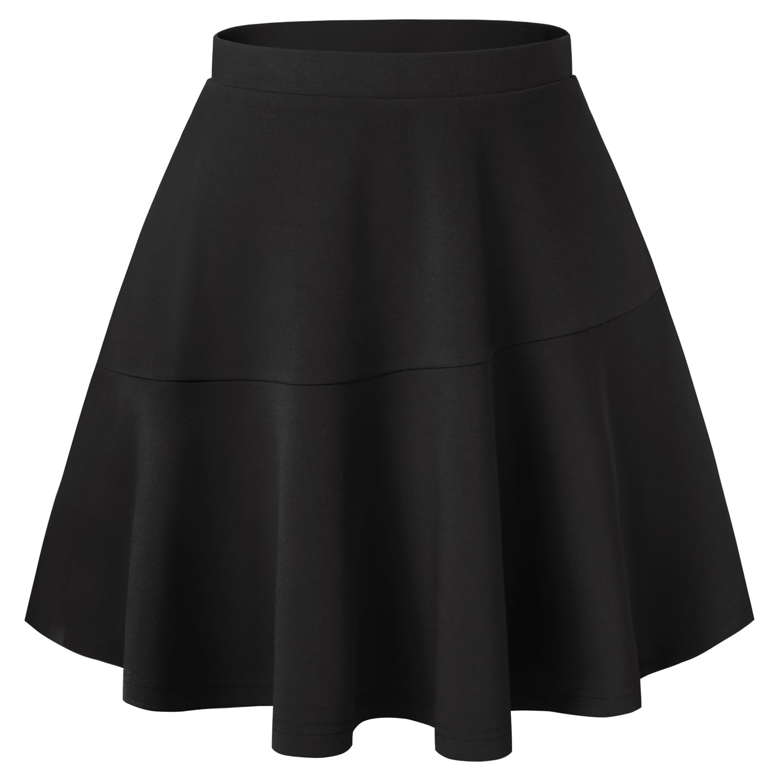 Kate Kasin 2025 Fall Mini Skirt for Women Pleated Flowy Short Skirts High Waisted Flared Skater Skirt