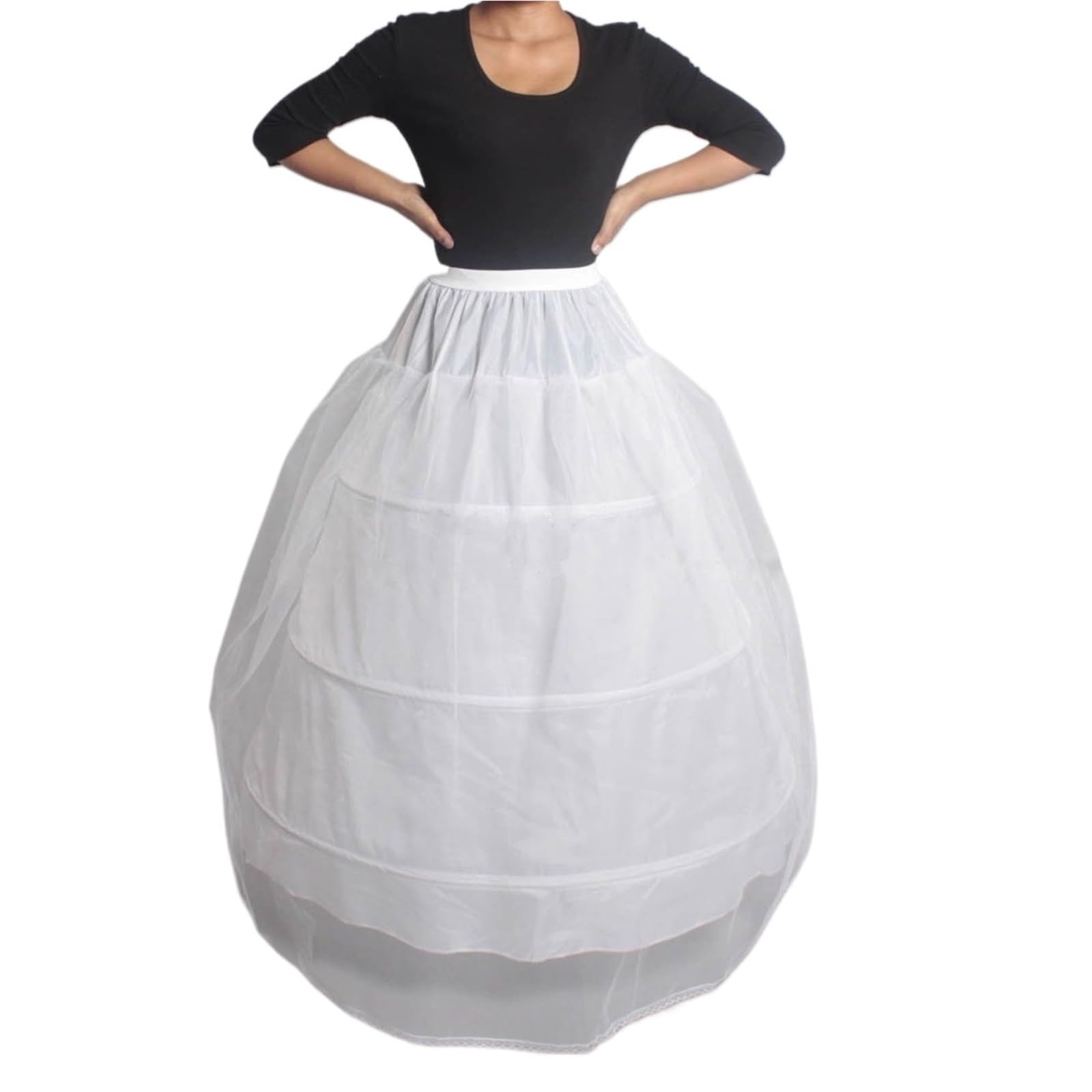 Jupon Sous Robe Femme Jupon de mariage grande taille en crinoline