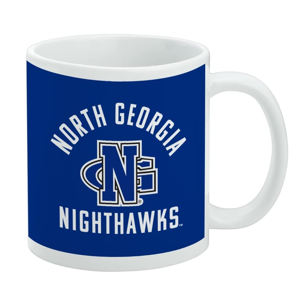 University of North Georgia Nighthawks Ceramic Coffee Mug, Novelty Gift Mugs for Coffee, Tea and Hot Drinks, 11oz, White