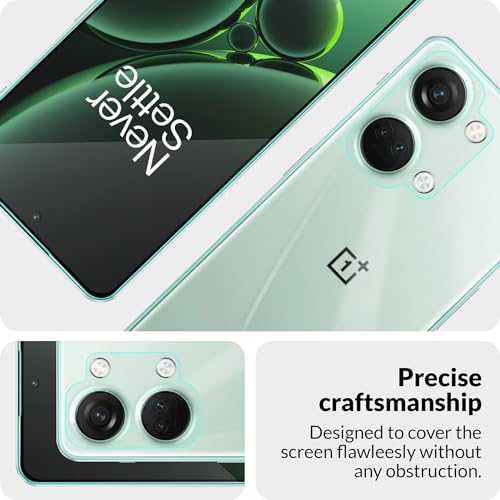 Image of FIRST MART Tempered Glass Screen Protector Compatible With OnePlus Nord 3 5G (6.7 Inches) With Back Nano Membrane, Edge To Edge Coverage With Easy Cleaning Kit | Black