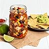 ComSaf Wide Mouth Mason Jars 32 oz with Lids 2 Pcs, Quart Mason Jars with Seal Band, Large Glass Jars, Large Canning Containers for Pickles, Jams, Sauces, Salsa, Sourdough, Salad, Suntea, Food Storage #3