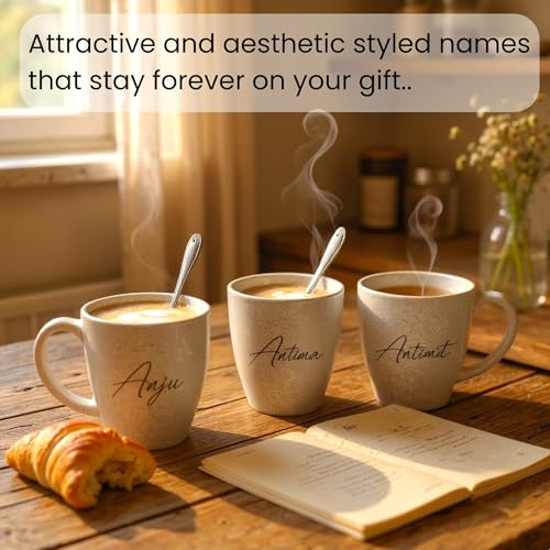 Image of Happy Cove Eco Friendly Rice Husk Wheat Straw Bamboo Fibre Coffee Mug & Snack Container - Personalized Gifts For Women | Customised Gifts For Women | Rakshabandhan Gift | Customized Gift | Chroma Pink