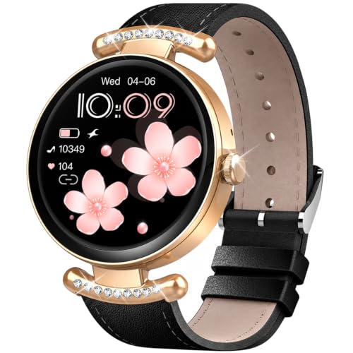 Jugeman Smartwatch Damen Fitnessuhr Bluetooth Anrufe IP68 Wasserdicht – Ansicht 1