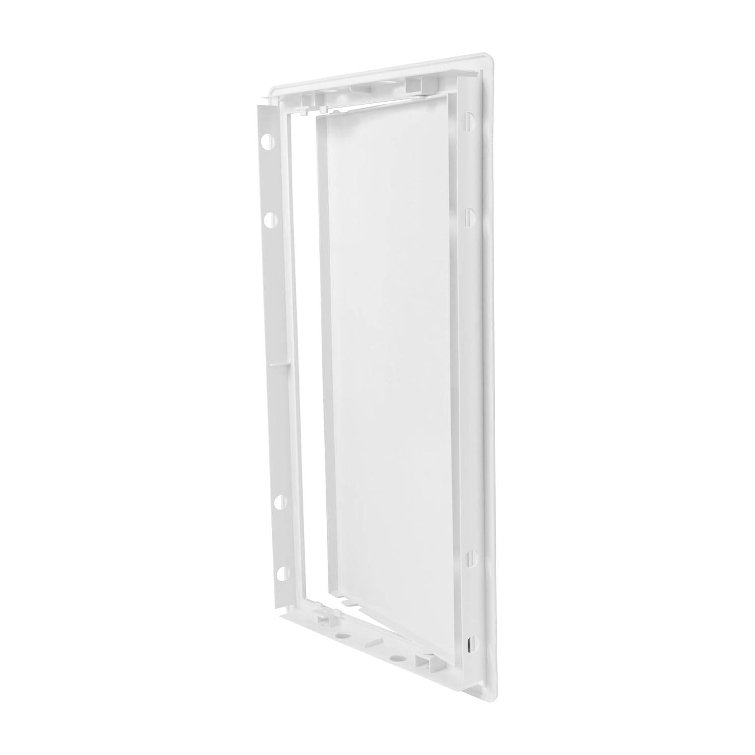 Repa Market 8 x 16 Access Panel for Drywall and Ceiling – White ABS Plastic Door Panel, Wall Hole Cover Plate - Rustproof, Easy Access and Installation, Hinged Door for Plumbing Electrical Utility
