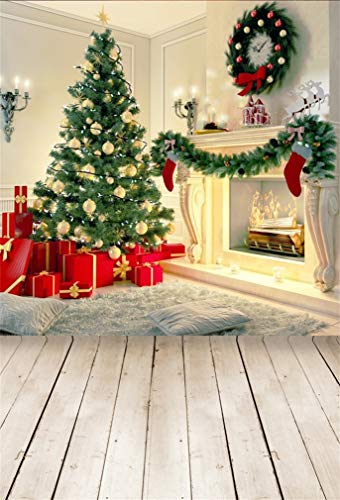 YongFoto 2x3m Vinile Fondali Fotografici Natale