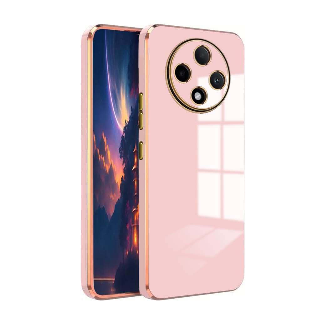 V-TAN Electroplated Chrome 6D with Camera Protection| Slim Shockproof | Soft TPU | Back Cover Compatible with Oppo F27 Pro Plus/F27 pro (Pink) (B0D8WDGF3T) Amazon Price History, Amazon Price Tracker