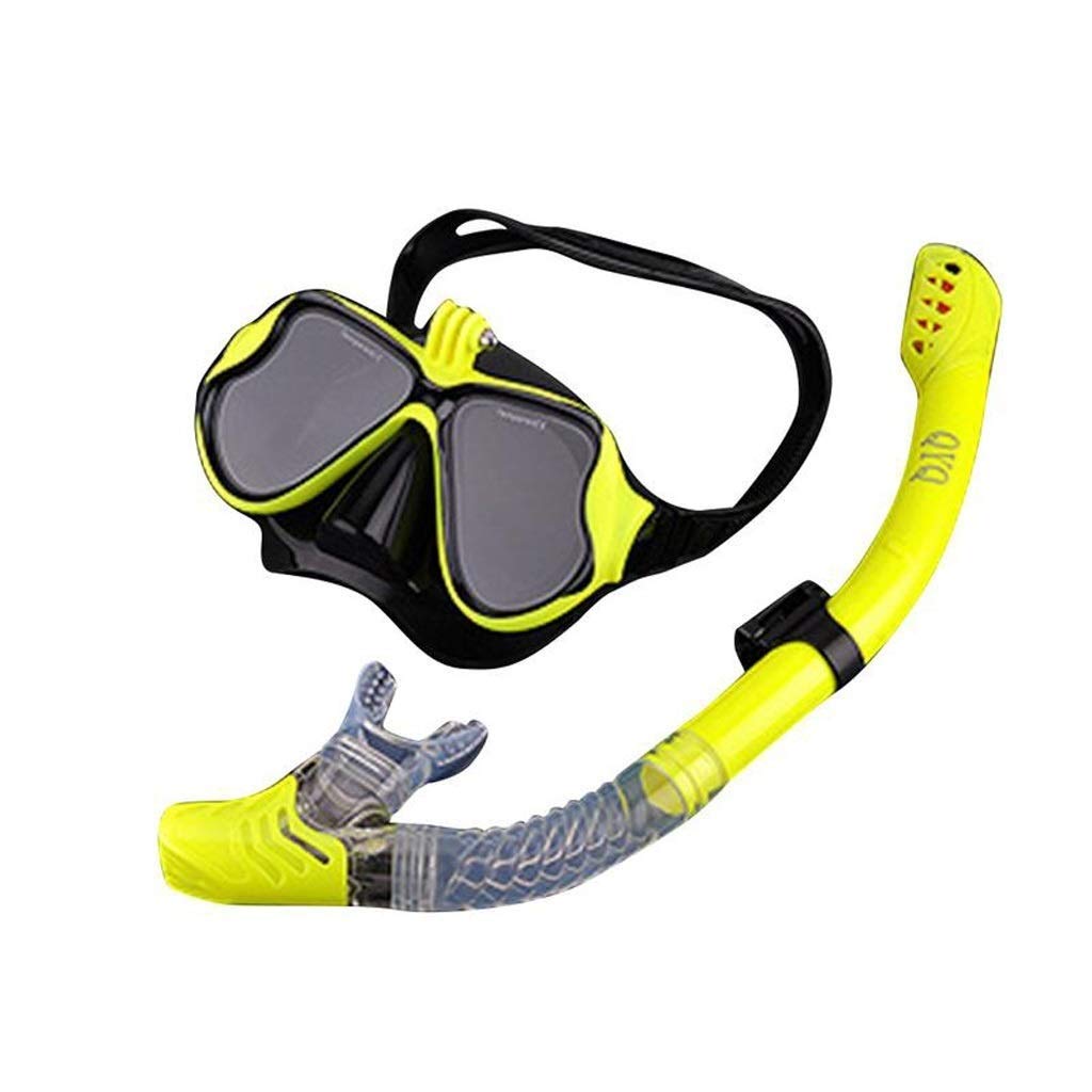Máscara de Snorkel antivaho, Vidrio Templado panorámico Resistente a Impactos