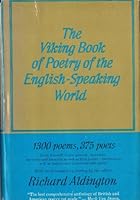 The Viking Book of Poetry of the English-Speaking World-Volume I B00114V6I4 Book Cover