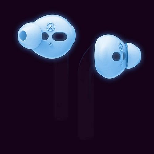 Miniatura 2 de elago Funda para auriculares diseñada para Apple AirPods 2 y 1 o EarPods, puntas de silicona para los oídos, agarre para los oídos, mejora de la