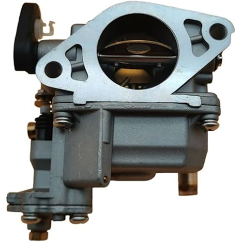 Carburetor Carb Assy Compatible with Yamaha 4-stroke 15hp F15 Outboard Engine Handle Starter 66M-14301-00 66M-14301-11 6D4-14301-00 2001 2002 2003 D369