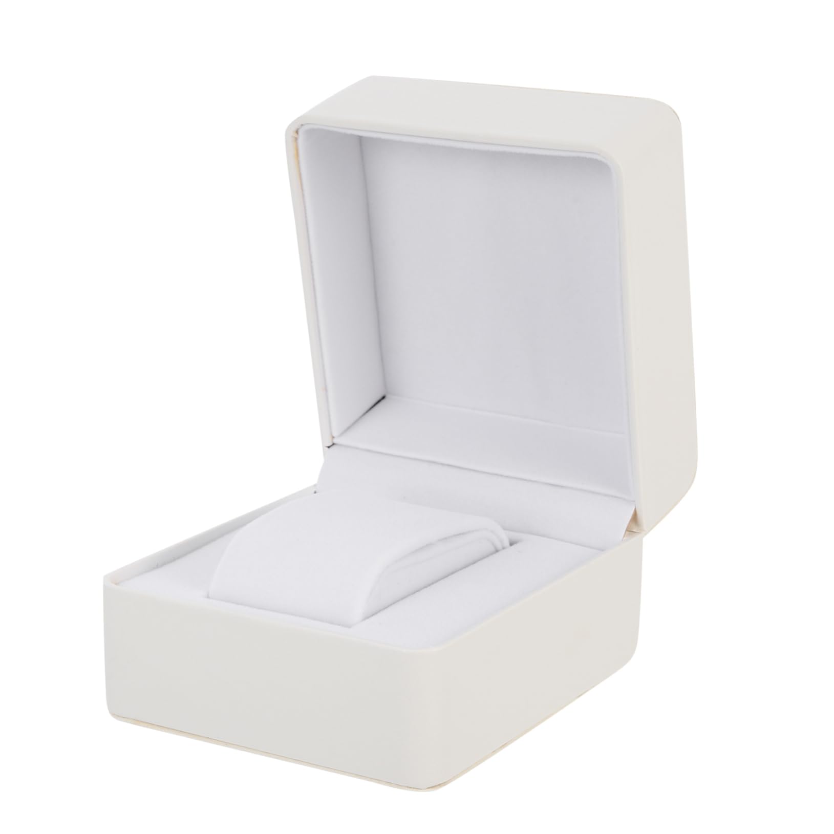 VANZACK Vintage PU Watch Display Case Elegant Jewelry Organizer for Single Watch and Bracelets Durable Flannelette Interior for Protection and Style present for Men