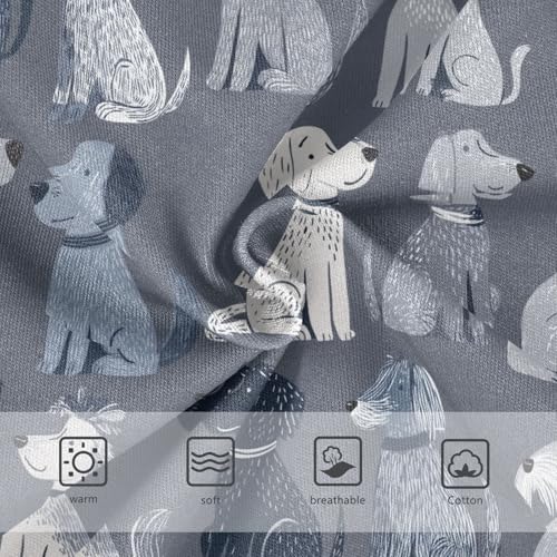 Girls Underwear Soft Cotton Doodle Dogs Kids Panties in Sizes 2/3t, 4t, 5t, 6 and 83