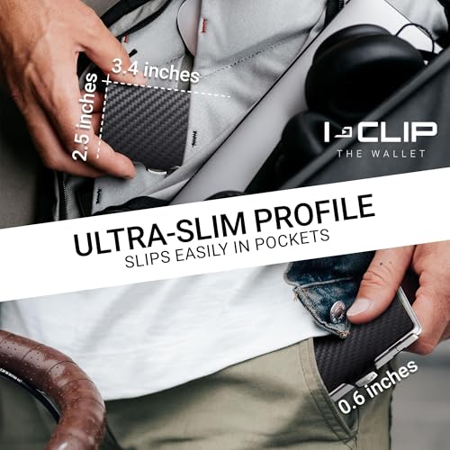 I-CLIP, Premium Men's Leather Wallet, Versatile Changeable Money clip, Secure Card Holder, Compact Men's Wallet Minimalist, Sleek Slim Design, Perfect Money Clip Wallet for Men4