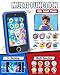 Kids Smart Phone, Spider Toys Phone for Boys 3 4 5 6 7 8 Years Old, Dual Camera, 3.5'' Touchscreen Kid Phones, Educational Toy for Toddler Kids Christmas Birthday Gifts, ABC Learning, Habit Tracker