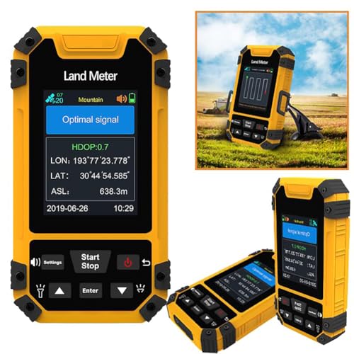 Handheld GPS Navigation Meter, 2.4 Inch Display, Dual Satellite Positioning, 1800mAh Battery for Accurate Vehicle-Mounted Measurements