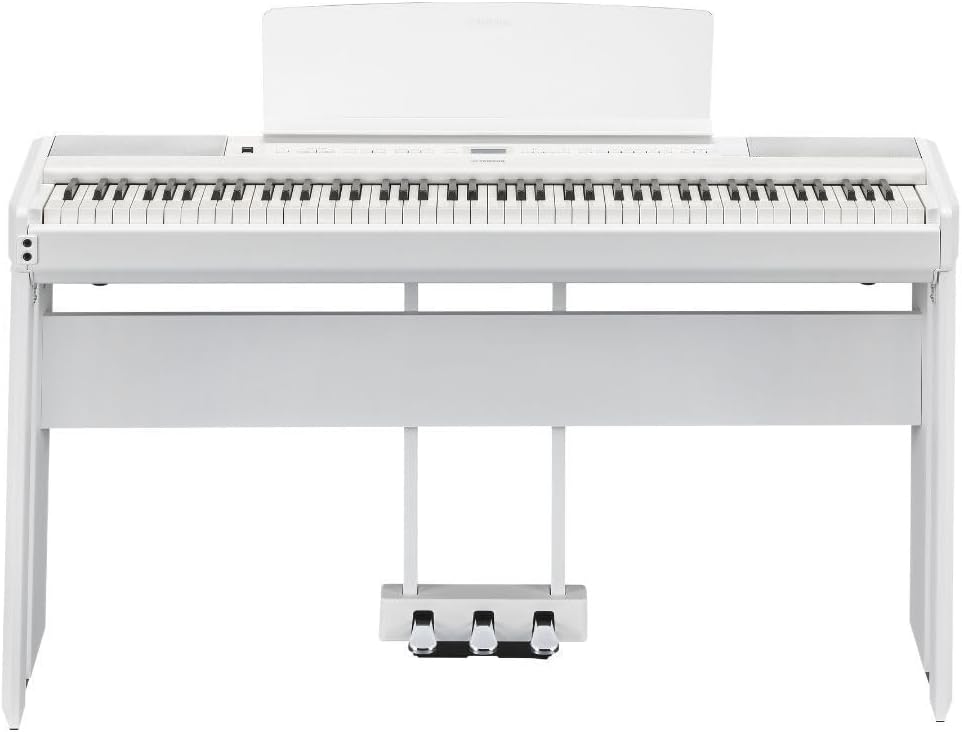 Yamaha P515 88-Key Weighted Action Digital Piano, White