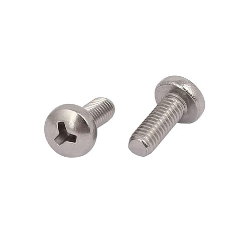 Miniatura 2 de IIVVERR M3x8mm 304 Acero Inoxidable Tipo Y Cabeza de Sartén Tornillos de Seguridad a Prueba de Manipulaciones 60pcs (M3x8mm 304 Acero Inoxidable