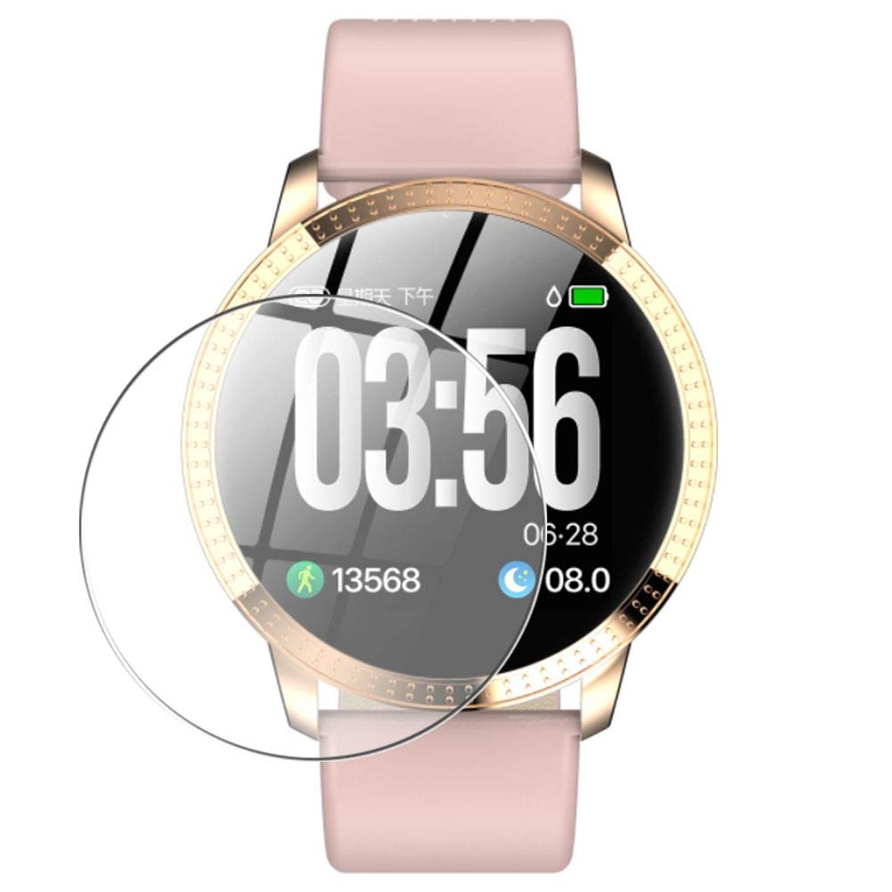 Vaxson3-Pack Screen Protector, compatible with Byttron 1.22" CF18 Smart Watch, TPU Guard Film Protectors Sticker [NOT Tempered Glass ] New Version