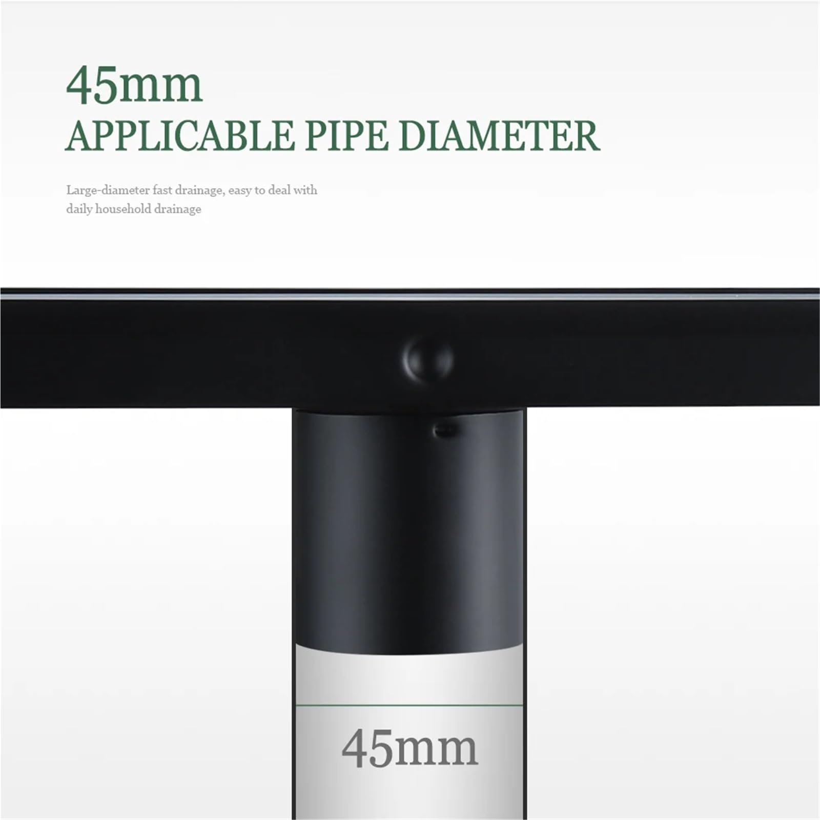 Drenaje De Suelo Desagüe de Suelo for baño, desagüe Ducha Invisible, colador, Accesorios Cocina, Acero Inoxidable para Lavabo(Gunmetal 900mm)