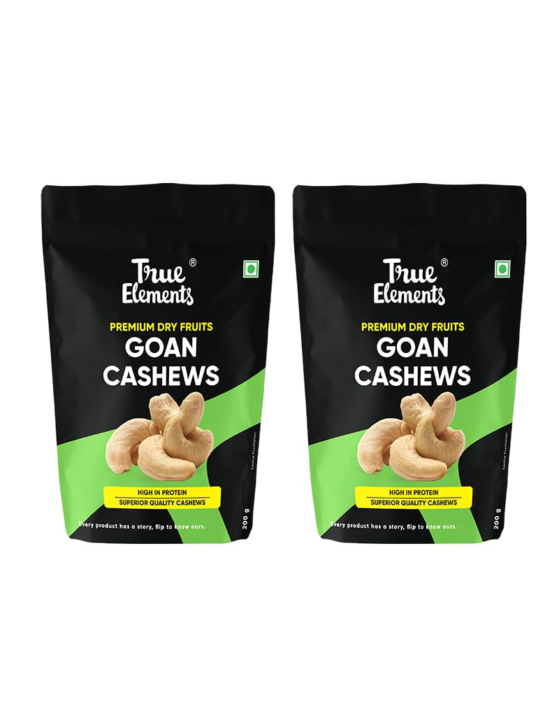 See full amazon price history chart for True Elements Goan Cashews (200gm * Pack of 2) | Whole Crunchy Cashew Nuts | Premium Kaju | Rich in Protein | Rich in Fibre | Healthy Snacks | 100% Natural Dry Fruit | Festive Snacking True Elements Goan Cashews (200gm * Pack of 2) | Whole Crunchy Cashew Nuts | Premium Kaju | Rich in Protein | Rich in Fibre | Healthy Snacks | 100% Natural Dry Fruit | Festive Snacking (B0DDL627D1) Amazon Price History, Amazon Price Tracker