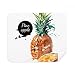 Pineapple Fruit Tasty Healthy Watercolor Cleaning Cloth Screen Cleaner 2pcs Suede Fabric