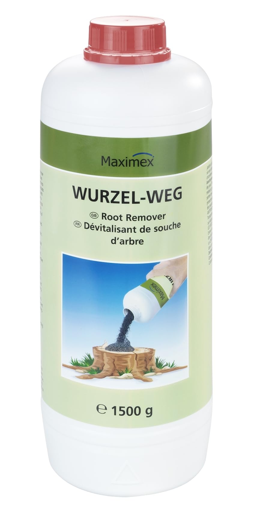 Maximex Root-Away 1500 g – Root Remover Chemical Composition 9 x 26 x 9 cm Dark Blue