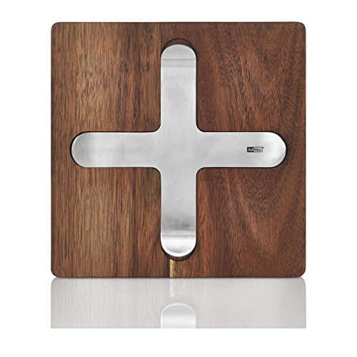 Preisvergleich Produktbild Serviettenhalter Cross, Akazienholz / Edelstahl, 19