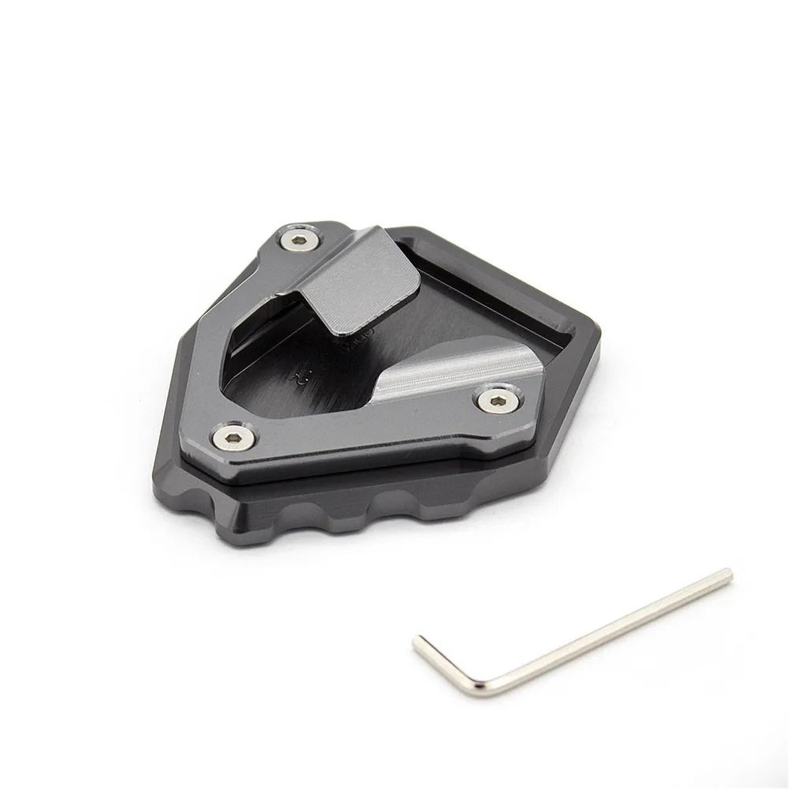 Béquille CRF1000L Africa Twin 2016-2019 extension CNC grise - 6