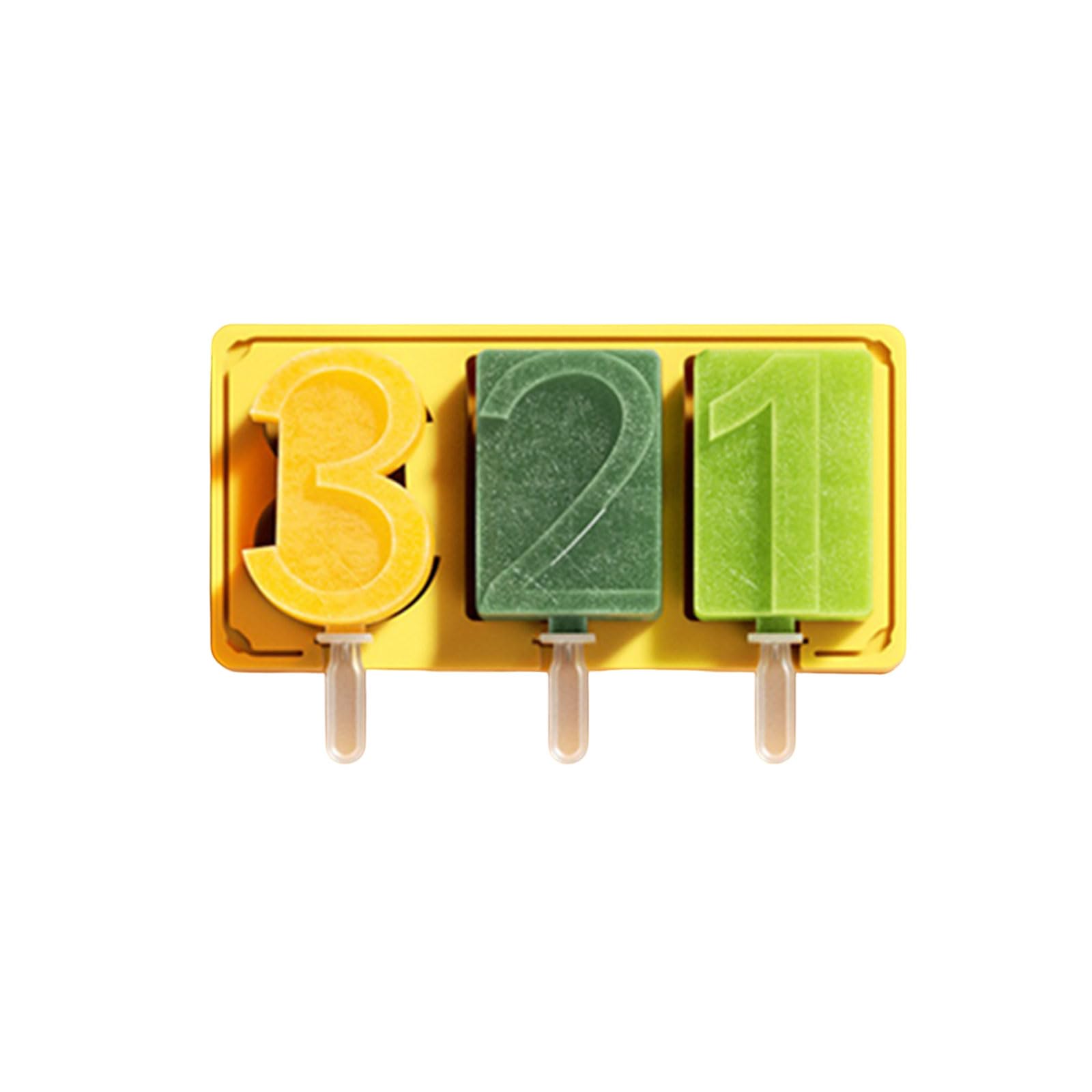 TFAOYS Popsicles Molds Silicone Ice Cream Accessaries Texture for Kitchen Cooking Box