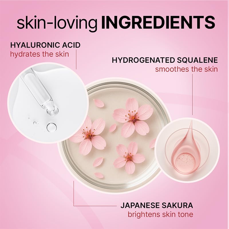 Image of Sotrue Strobe Cream Pink, 18g | Primer, Highlighter & Moisturizer | 3 in 1 Illuminating Makeup Base | Japanese Sakura & Hyaluronic Acid | Dewy Glazed Instant Glow
