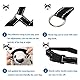 ILEPARK Hundehalfter Mit Reflektierendem Riemen, Halfterhalsband Für Hunde, Verstellbar Und Einfach Zu Kontrollieren. (L,Blau)