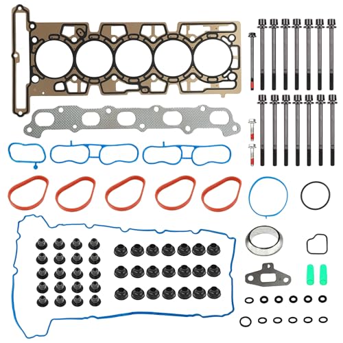 Image of 3.5L HS26336PT Cylinder Head Gasket Set with Head Bolt Intake & Exhaust Manifold Gasket | Fit For Chevy Colorado 2004-2006, Hummer H3 2006, GMC Canyon 2004-2006, Isuzu i-350 2006 3.5L OE# ES71334, HS54736
