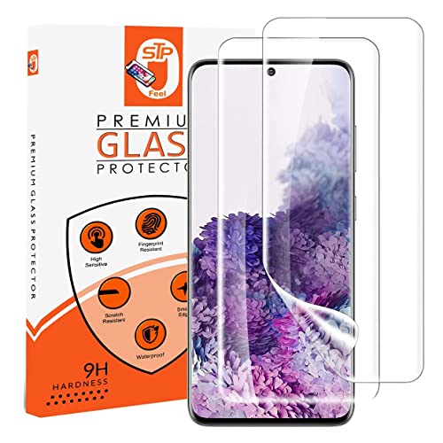 Image of STP FEEL (2 Pack Unbreakable Membrane Screen Protector Guard For Vivo S15 Pro (6.56 Inch) | Membrane Ultra Smooth Touch with Finger Print Support - HD /3 Months Warranty