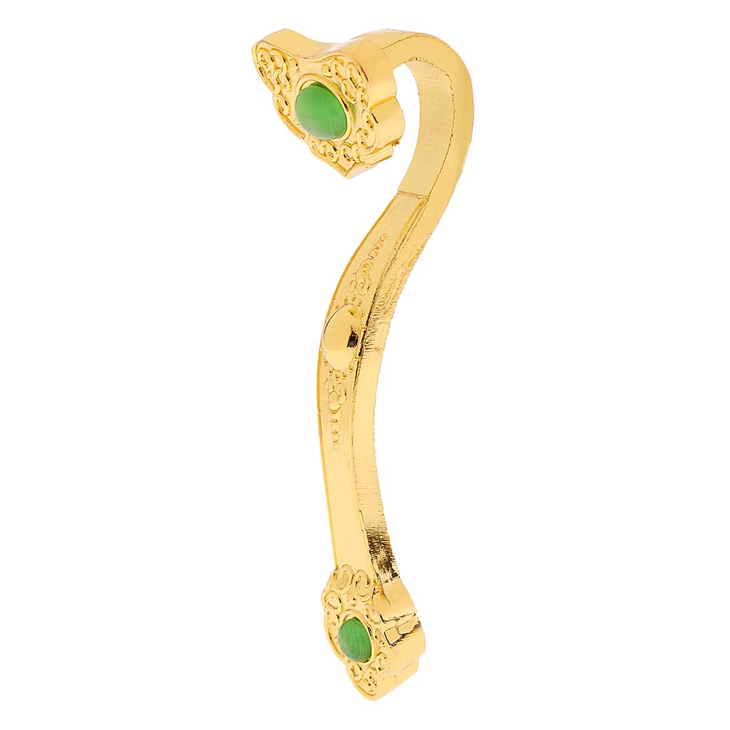 Pleayietoopiatiey Golden Fengshui Ruyi Ru Yi Scepter For Home Office Decoration