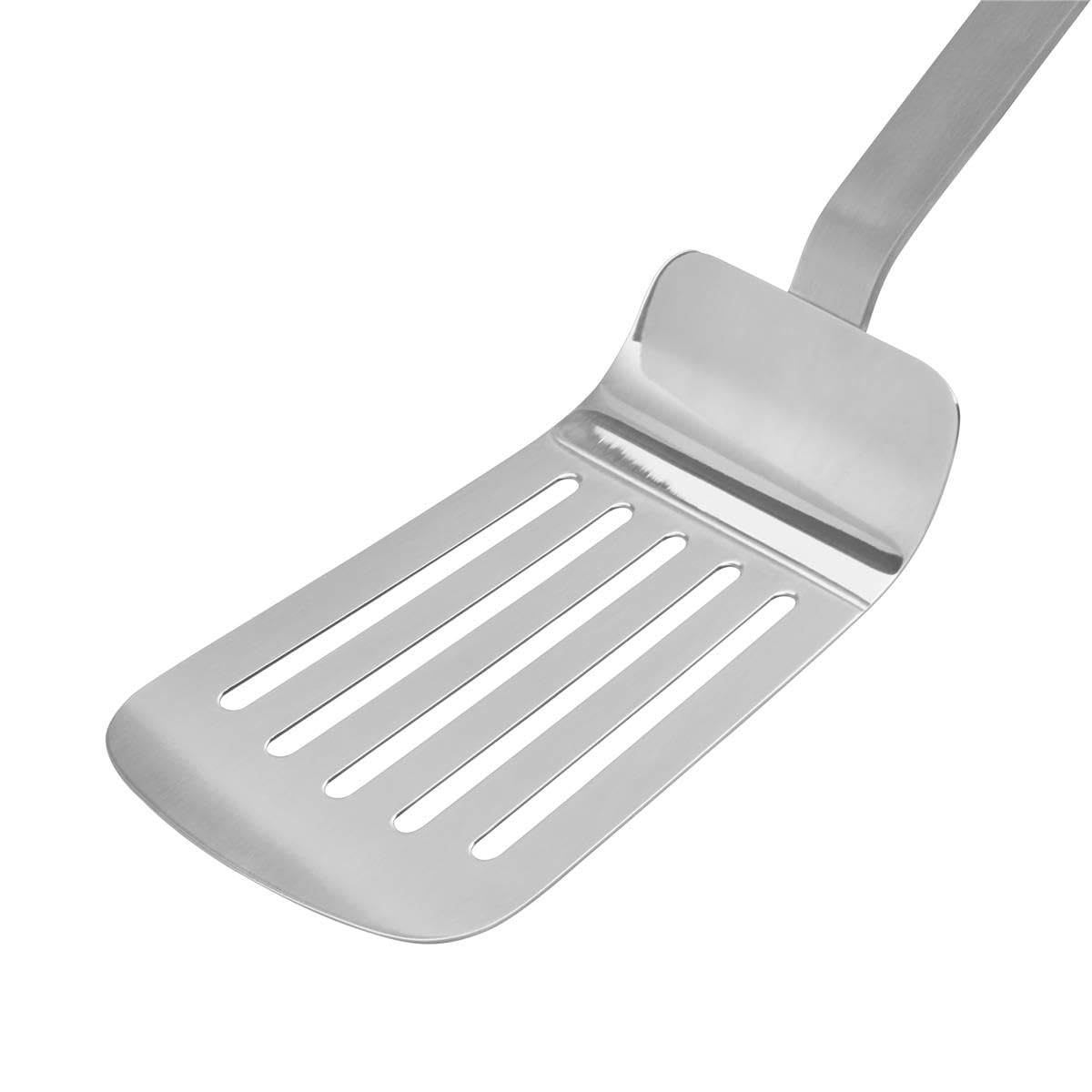 WMF Paletta per barbecue, lunga 44 x 10 cm, paletta per barbecue con manico extra lungo, grande superficie di appoggio – per hamburger, bistecca, verdure, lavabile in lavastoviglie
