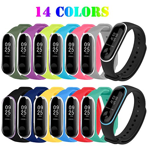 Mardozon 14 Piezas Correas Xiaomi Mi Band 3/Mi Smart