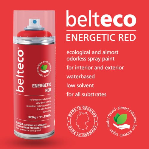 Image of Energetic Red Spray Paint | Water-Based Spray Paint Red